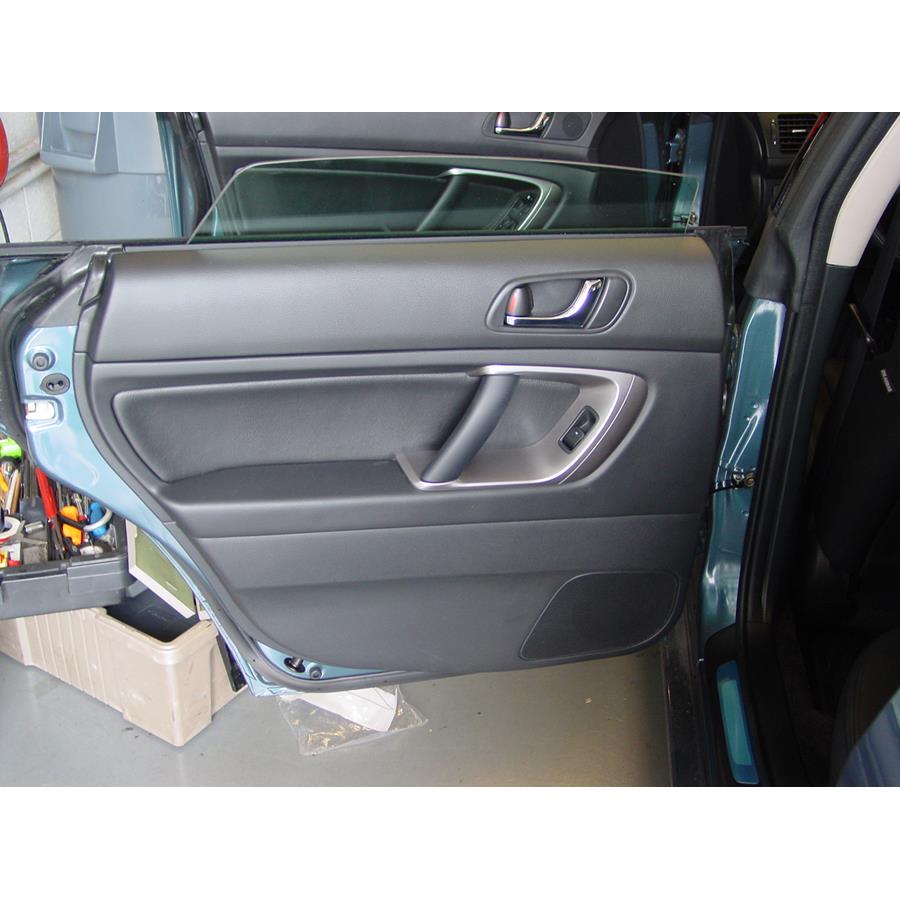 2005 Subaru Legacy Rear door speaker location