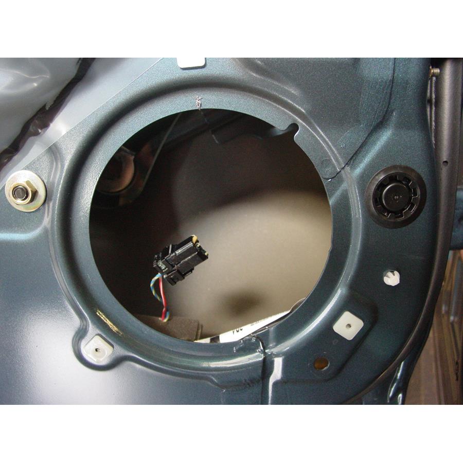 2005 Subaru Legacy Rear door speaker removed