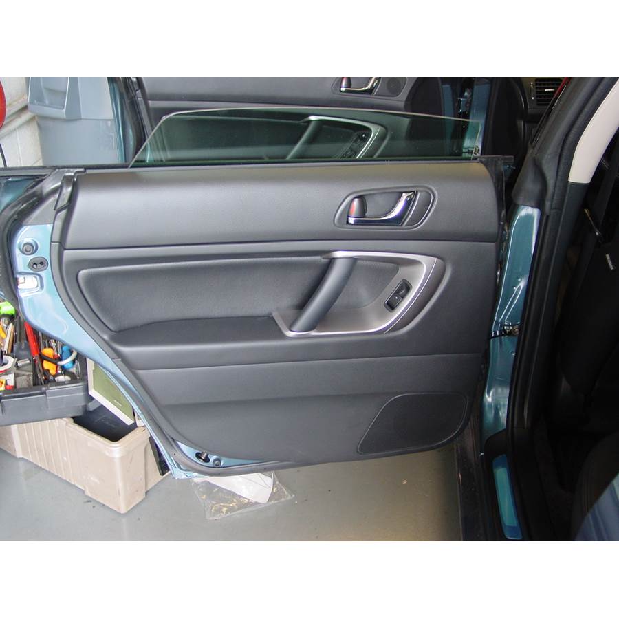 2006 Subaru Outback Rear door speaker location