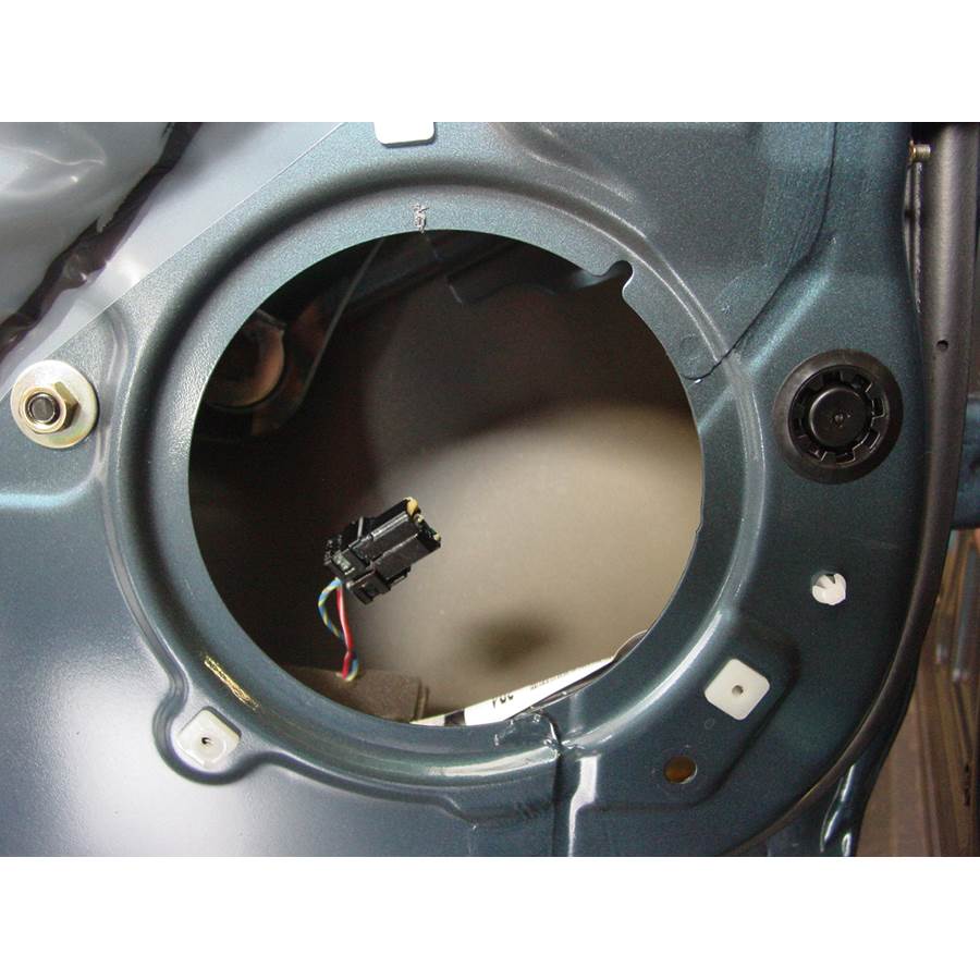 2007 Subaru Legacy Rear door speaker removed
