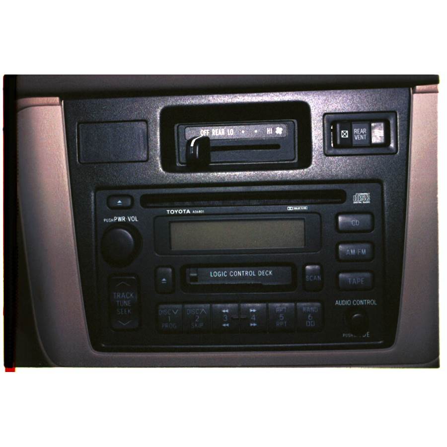 1998 Toyota Sienna Factory Radio