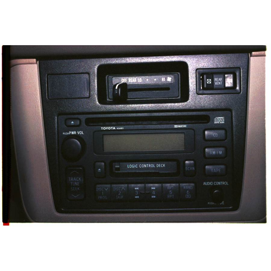 1999 Toyota Sienna Factory Radio