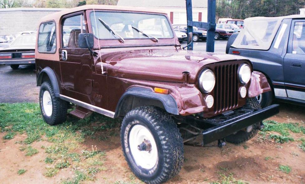 1987 jeep cj5 golden eagle