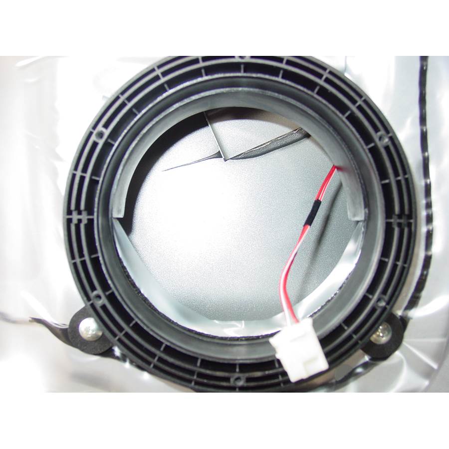 2009 Subaru Impreza WRX Rear door speaker removed