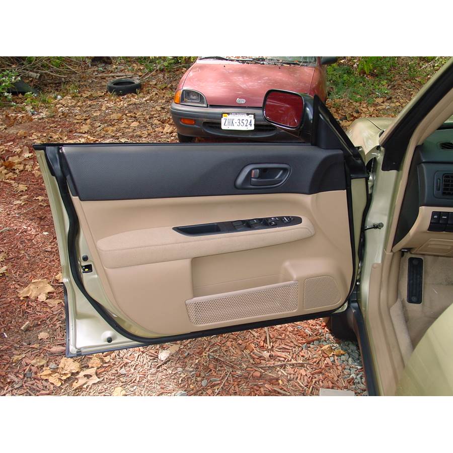 2004 Subaru Forester Front door speaker location