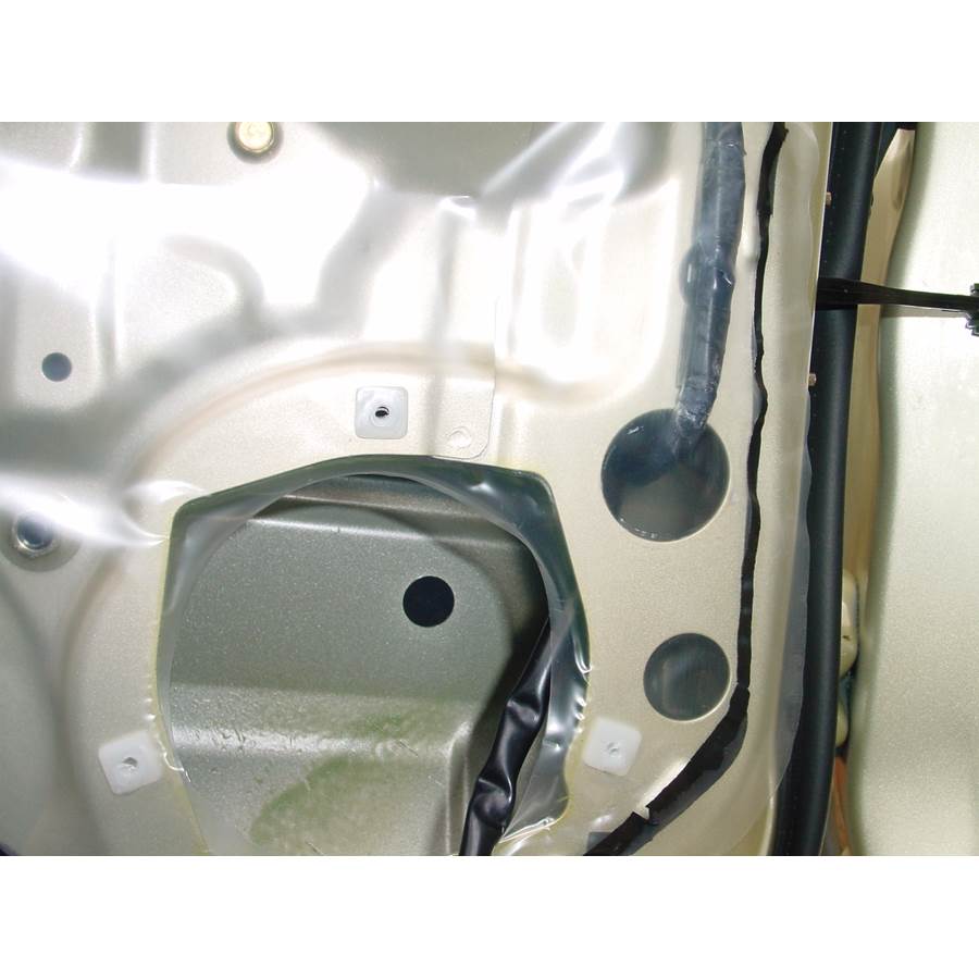 2005 Subaru Forester Rear door speaker removed
