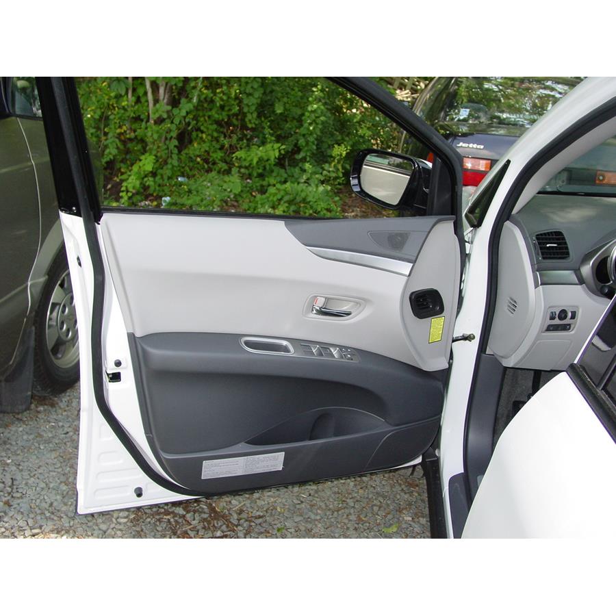 2008 Subaru Tribeca Front door speaker location
