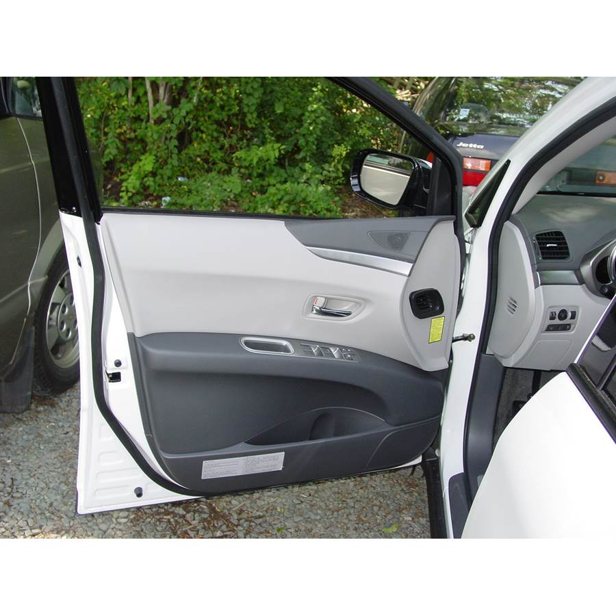 2010 Subaru Tribeca Front door speaker location
