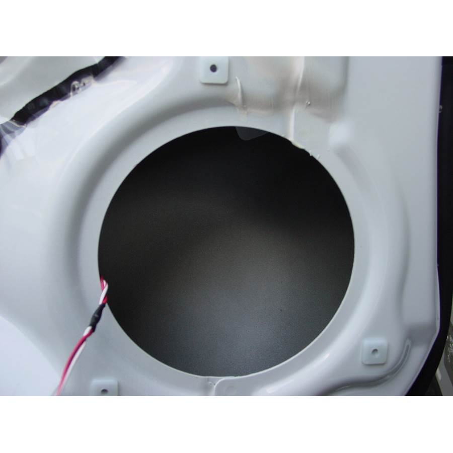 2008 Subaru Tribeca Rear door speaker removed