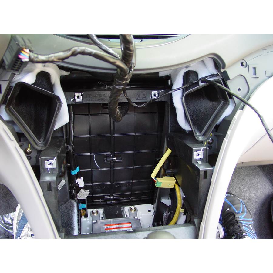 2014 Subaru Tribeca Factory radio removed