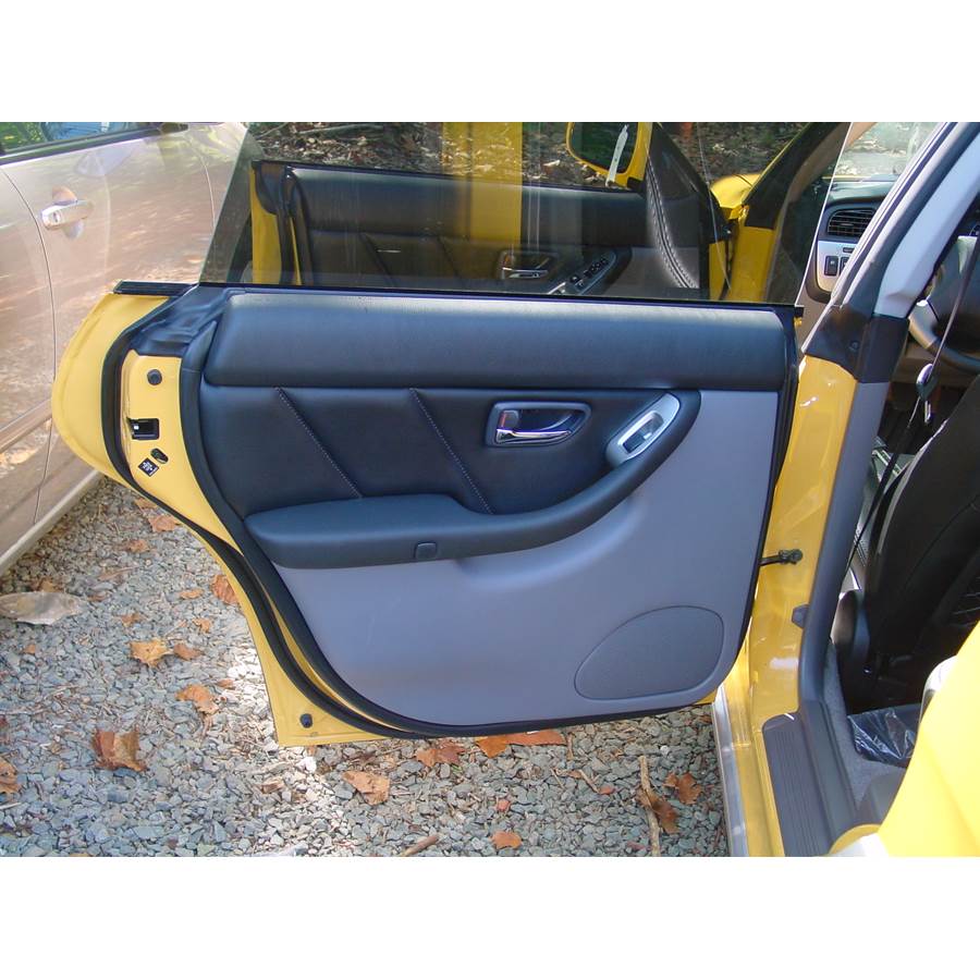 2005 Subaru Baja Rear door speaker location