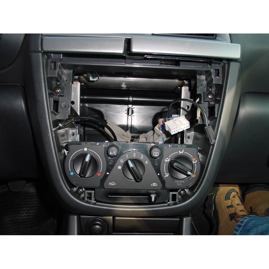 2002 Subaru Impreza 2.5 TS Factory radio removed
