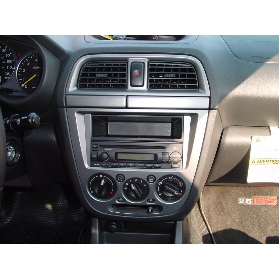 2004 Subaru Impreza 2.5 TS Factory Radio