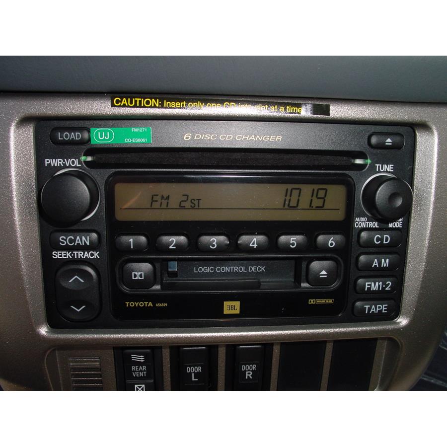 2003 Toyota Sienna Factory Radio