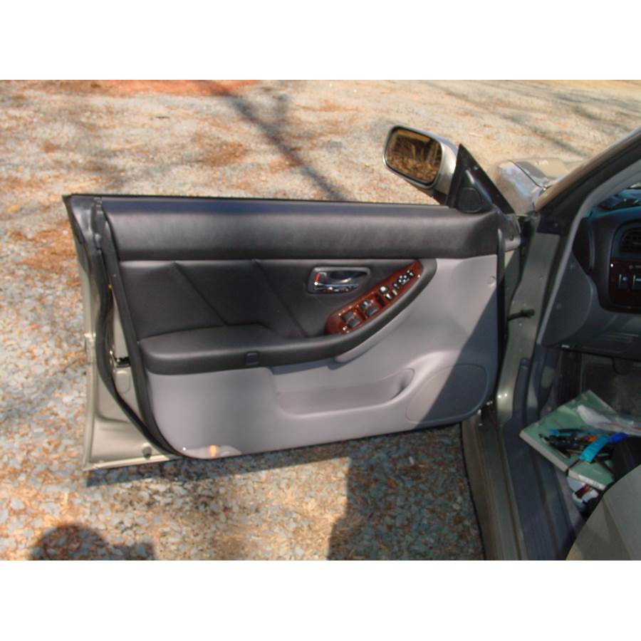 2002 Subaru Outback Front door speaker location