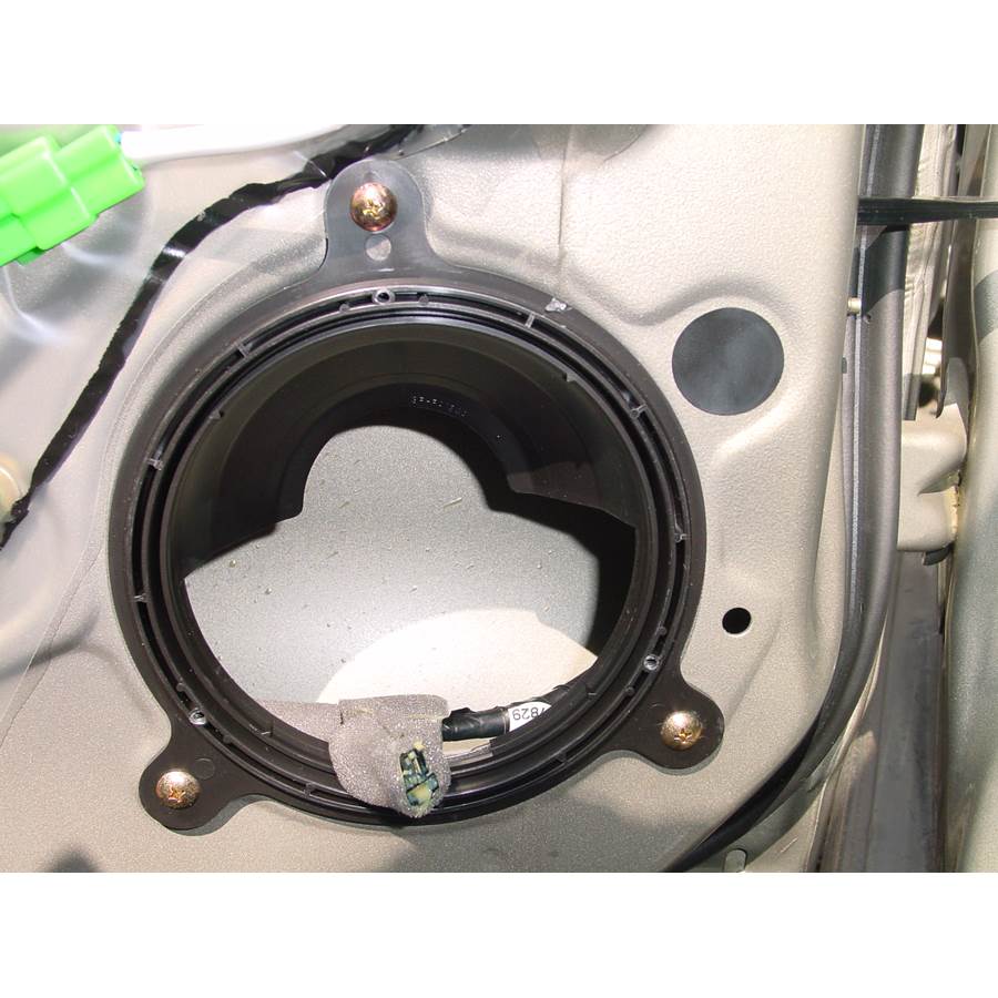 2002 Subaru Outback Rear door speaker removed