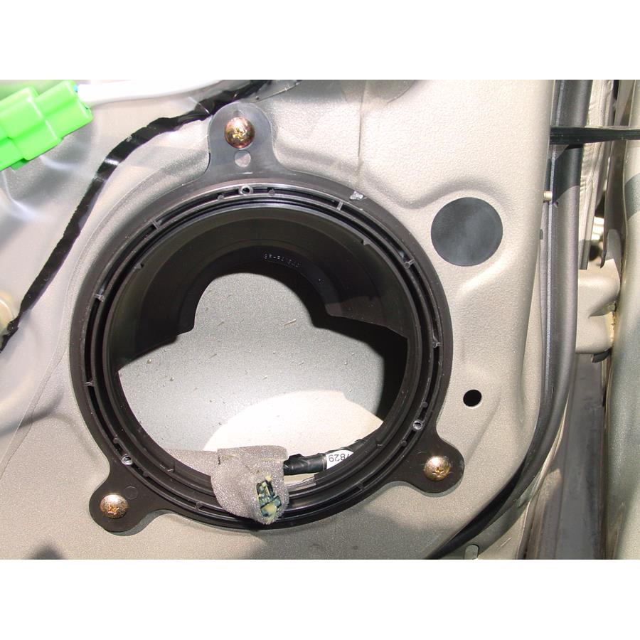2004 Subaru Legacy Rear door speaker removed