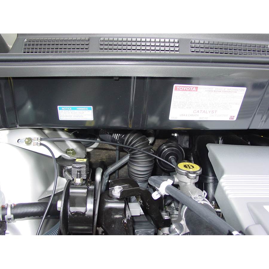 2004 Toyota Sienna Firewall access