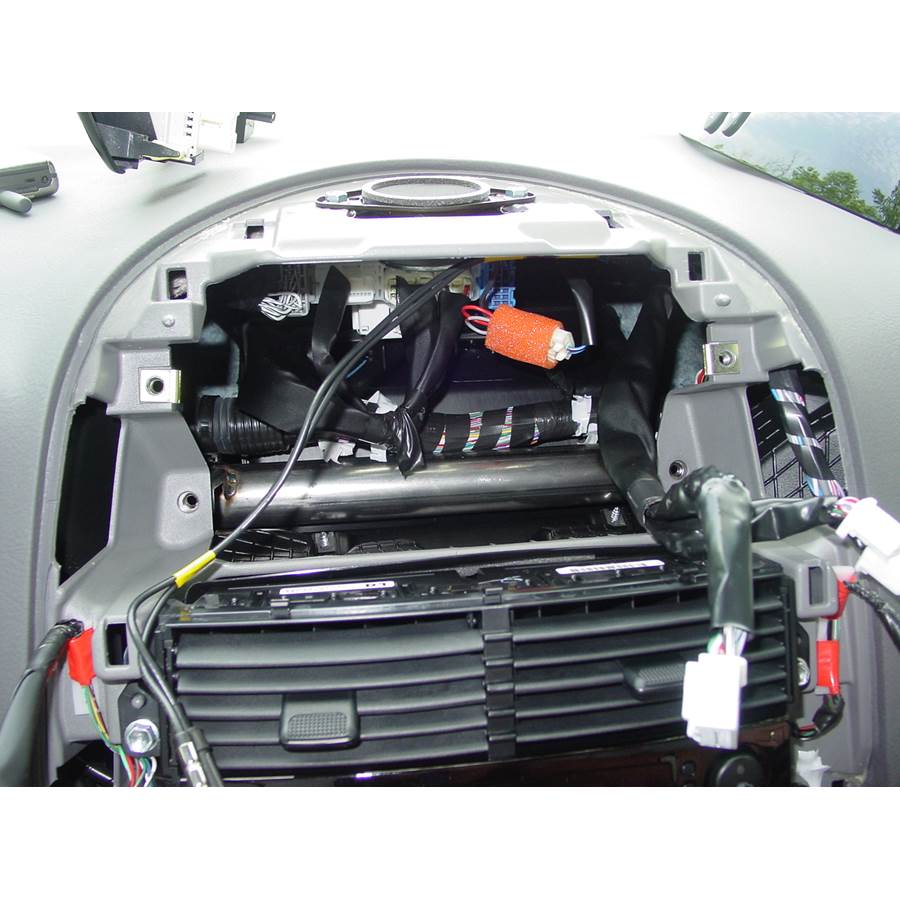 2005 Toyota Sienna Factory radio removed