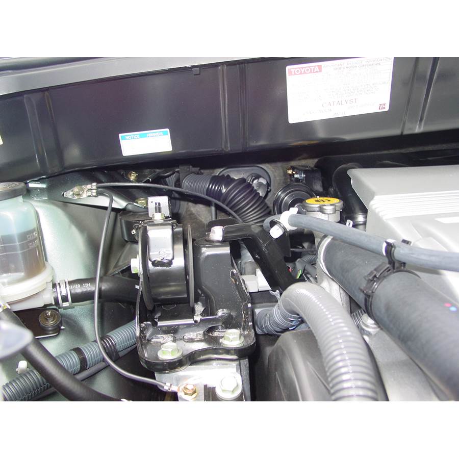 2009 Toyota Sienna Firewall access