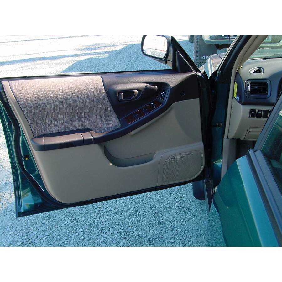 2001 Subaru Forester Front door speaker location