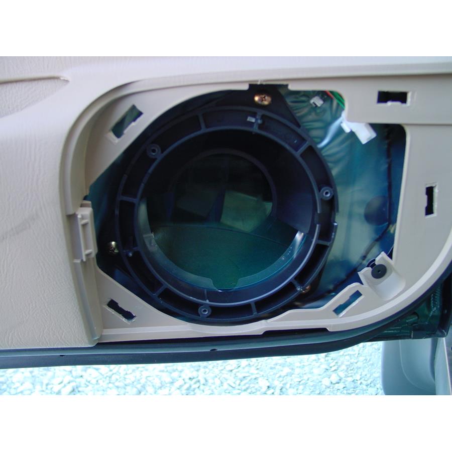 2002 Subaru Forester Front speaker removed