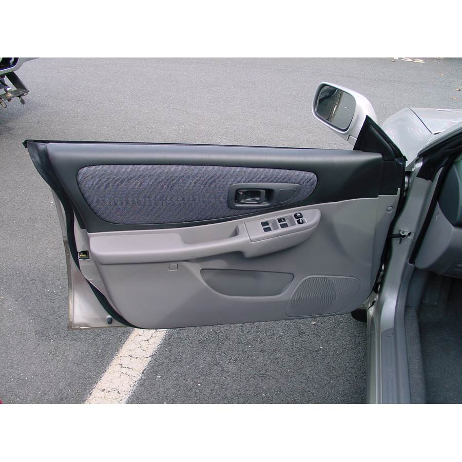 2001 Subaru Impreza L Front door speaker location