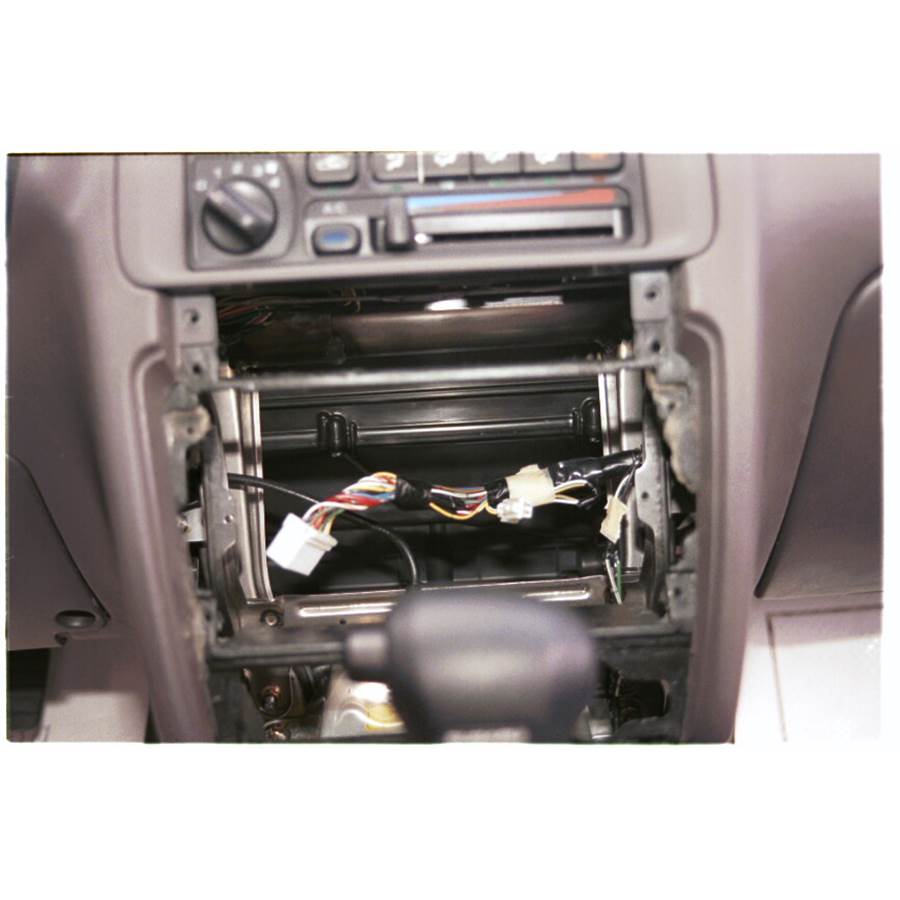 1995 Subaru Legacy Factory radio removed