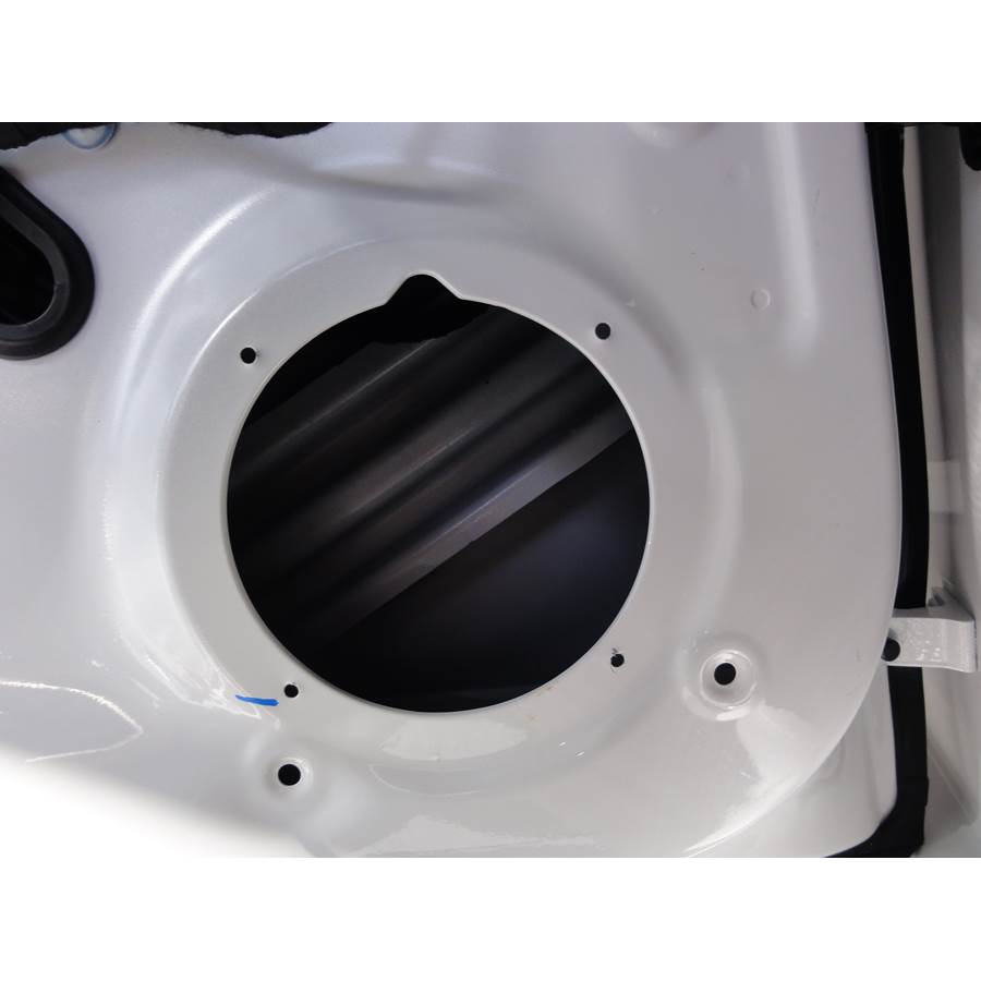 2012 Volkswagen Passat Rear door speaker removed