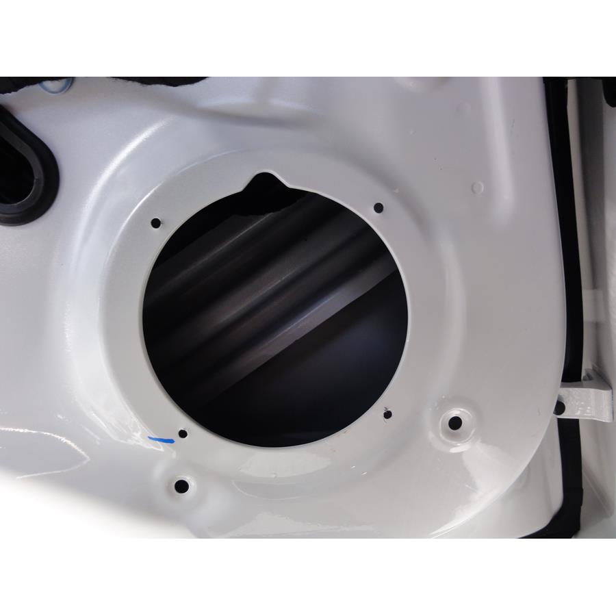 2017 Volkswagen Passat Rear door speaker removed