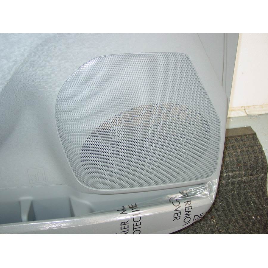 2013 Toyota Sienna Front door speaker location