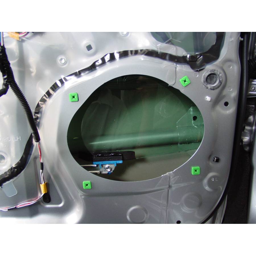 2013 Toyota Sienna Front speaker removed