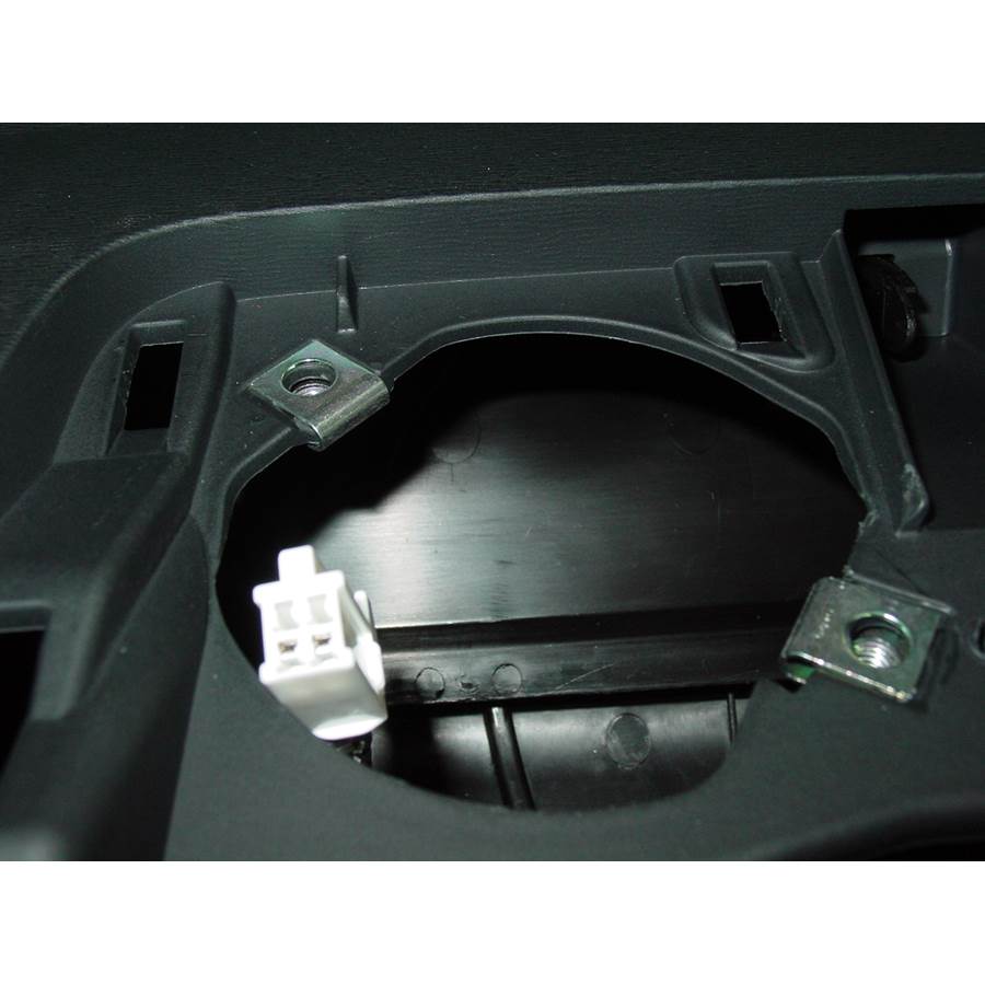 2013 Toyota Sienna Center dash speaker removed