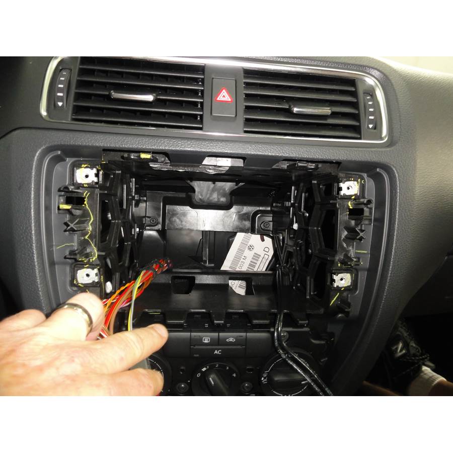 2015 Volkswagen Jetta Factory radio removed
