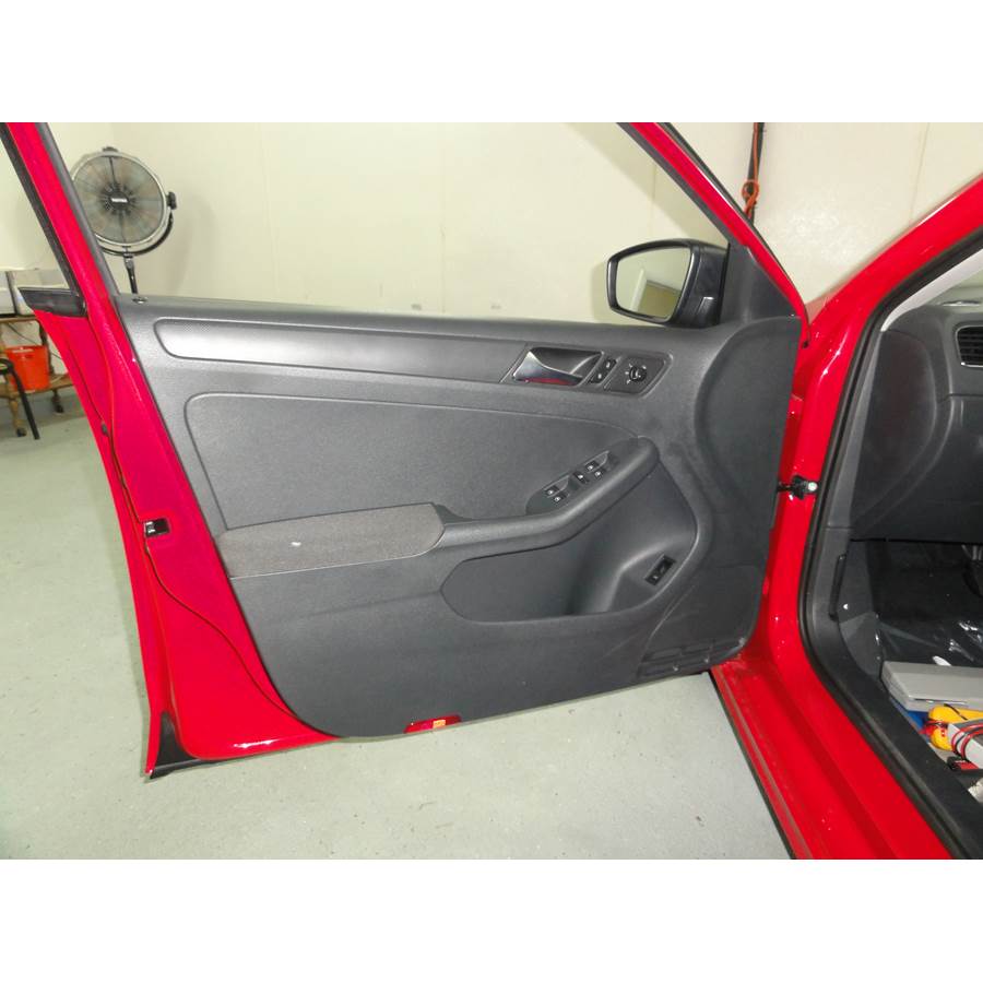 2018 Volkswagen Jetta Front door speaker location