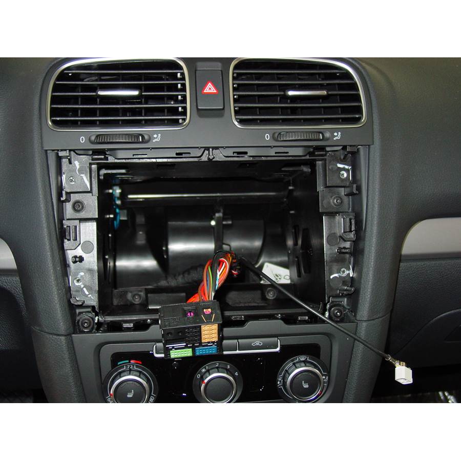 2010 Volkswagen GTI Factory radio removed