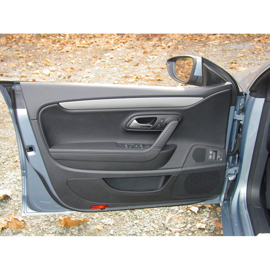 2011 Volkswagen CC Front door speaker location