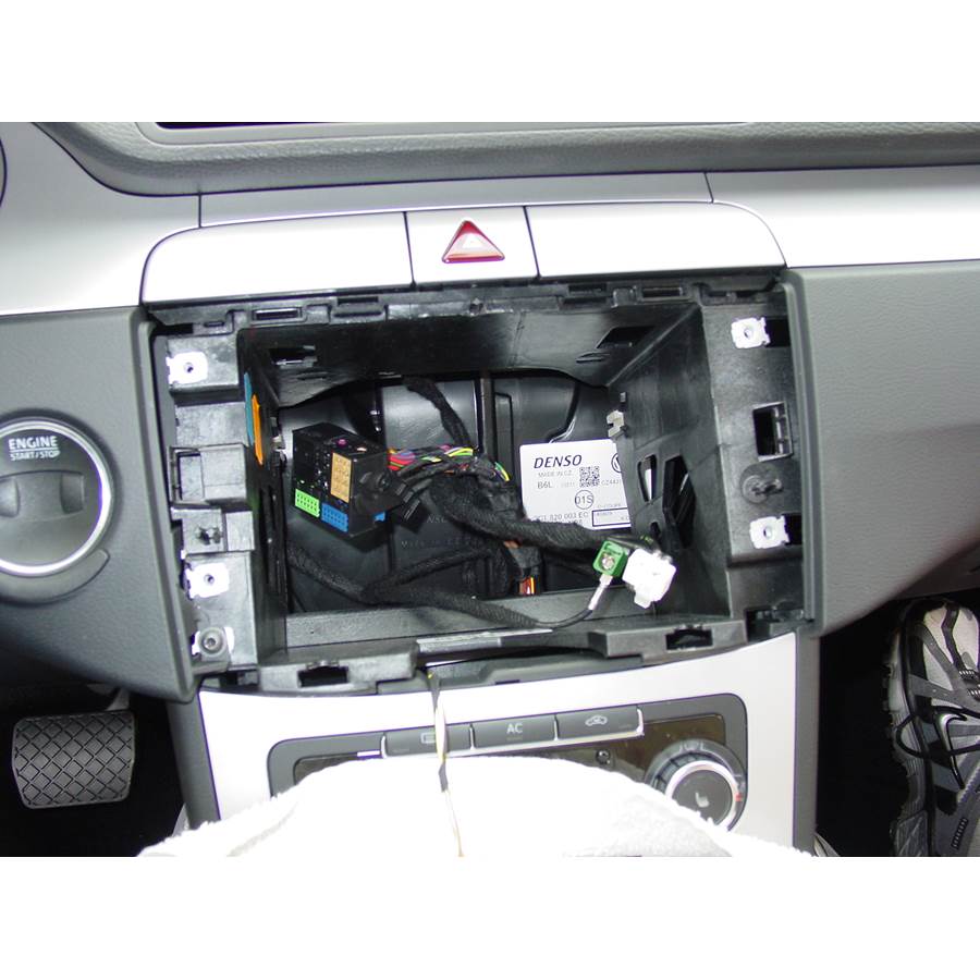 2011 Volkswagen CC Factory radio removed