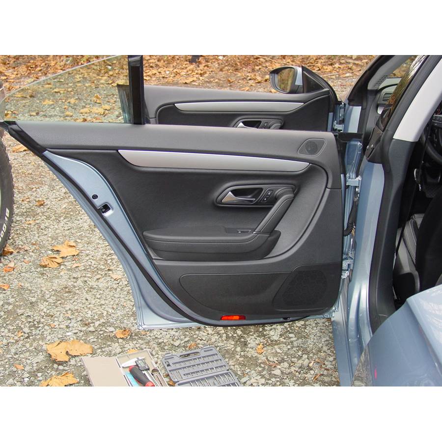 2011 Volkswagen CC Rear door speaker location