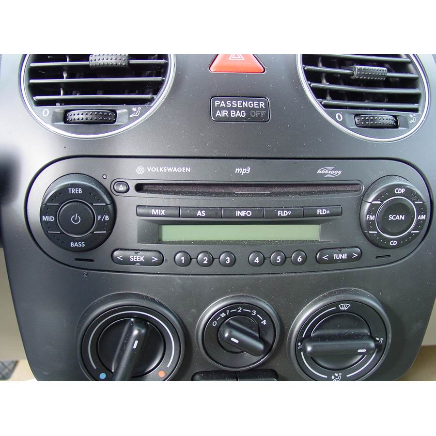 2005 Volkswagen Beetle Factory Radio