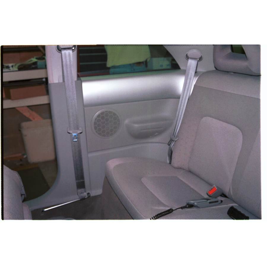 2006 Volkswagen Beetle Rear side panel speaker location