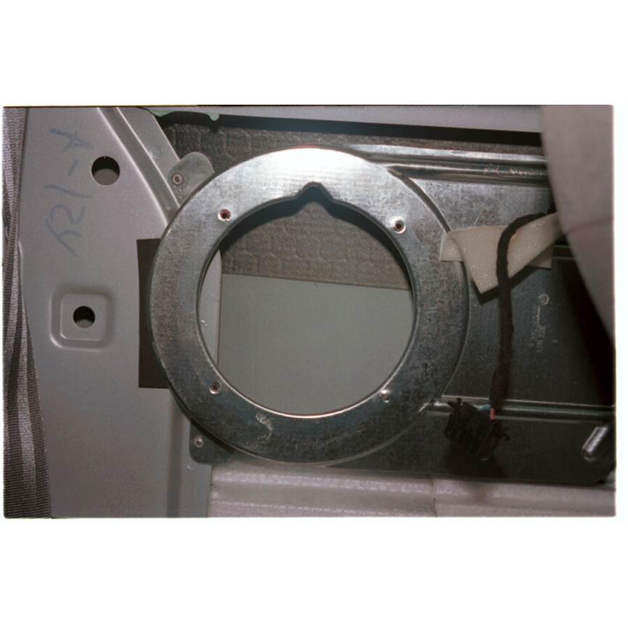 2007 Volkswagen Beetle Rear side panel speaker removed