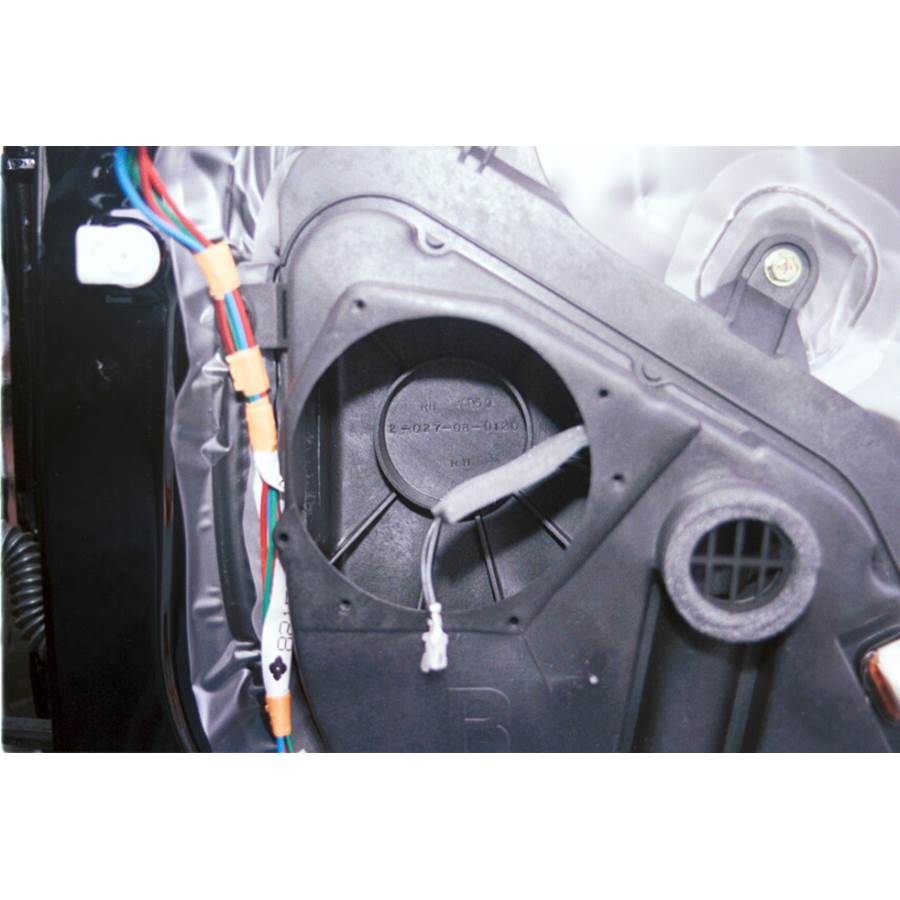 1995 Toyota Avalon Rear door speaker removed