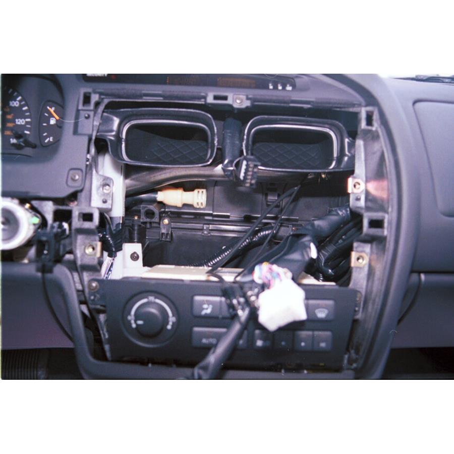 1999 Toyota Avalon Factory radio removed