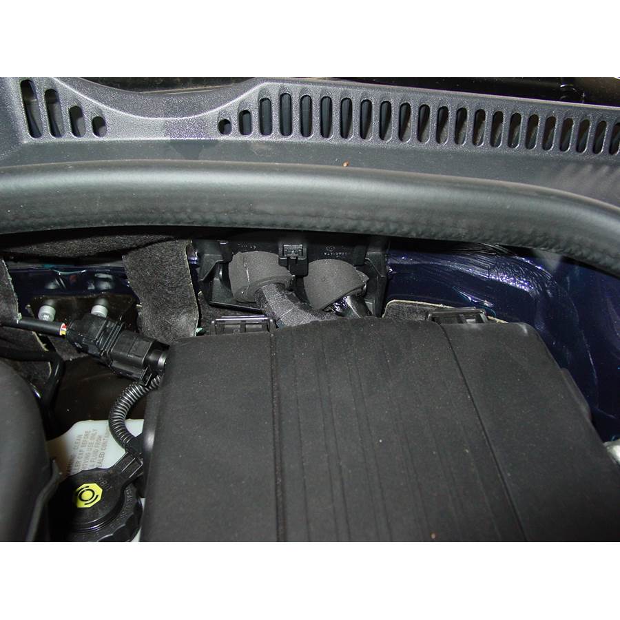 2008 Volkswagen Eos Firewall access