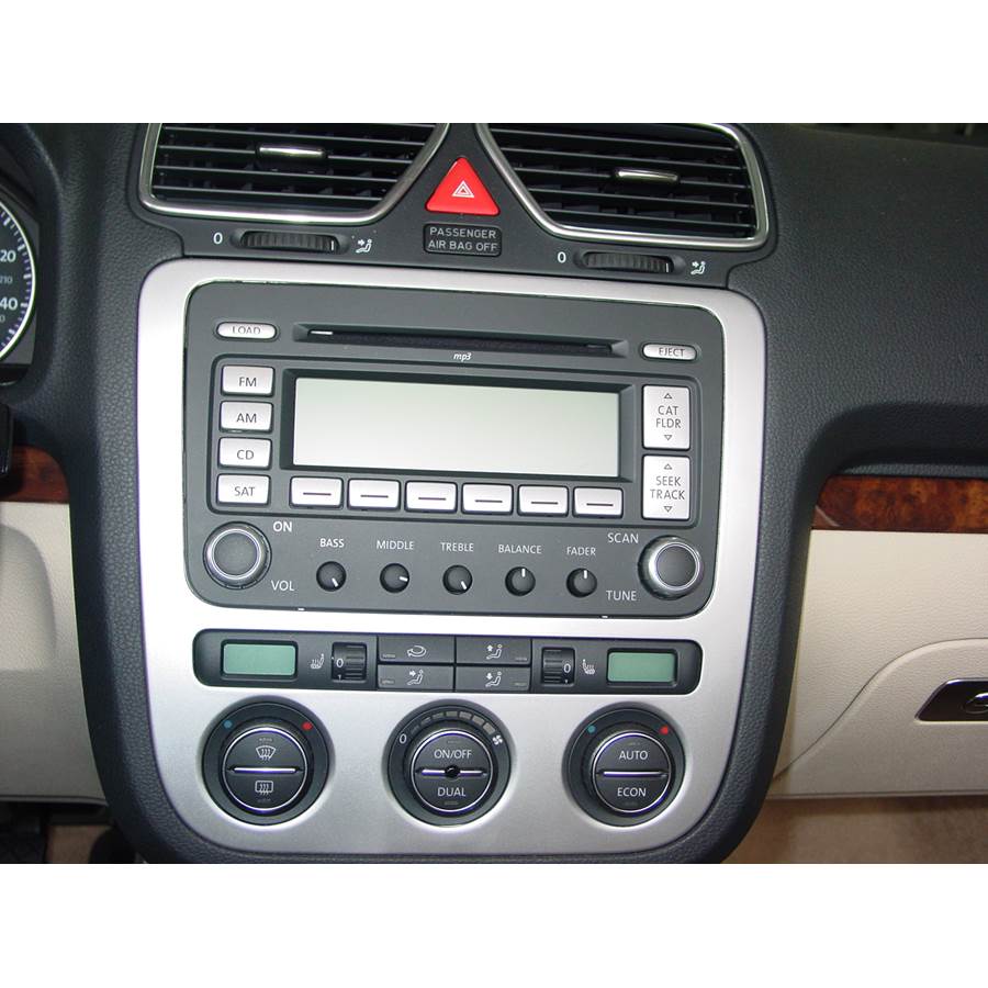 2009 Volkswagen Eos Factory Radio