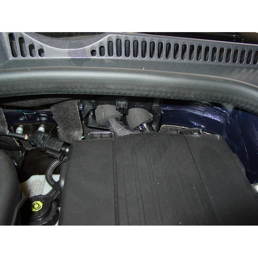 2009 Volkswagen Eos Firewall access