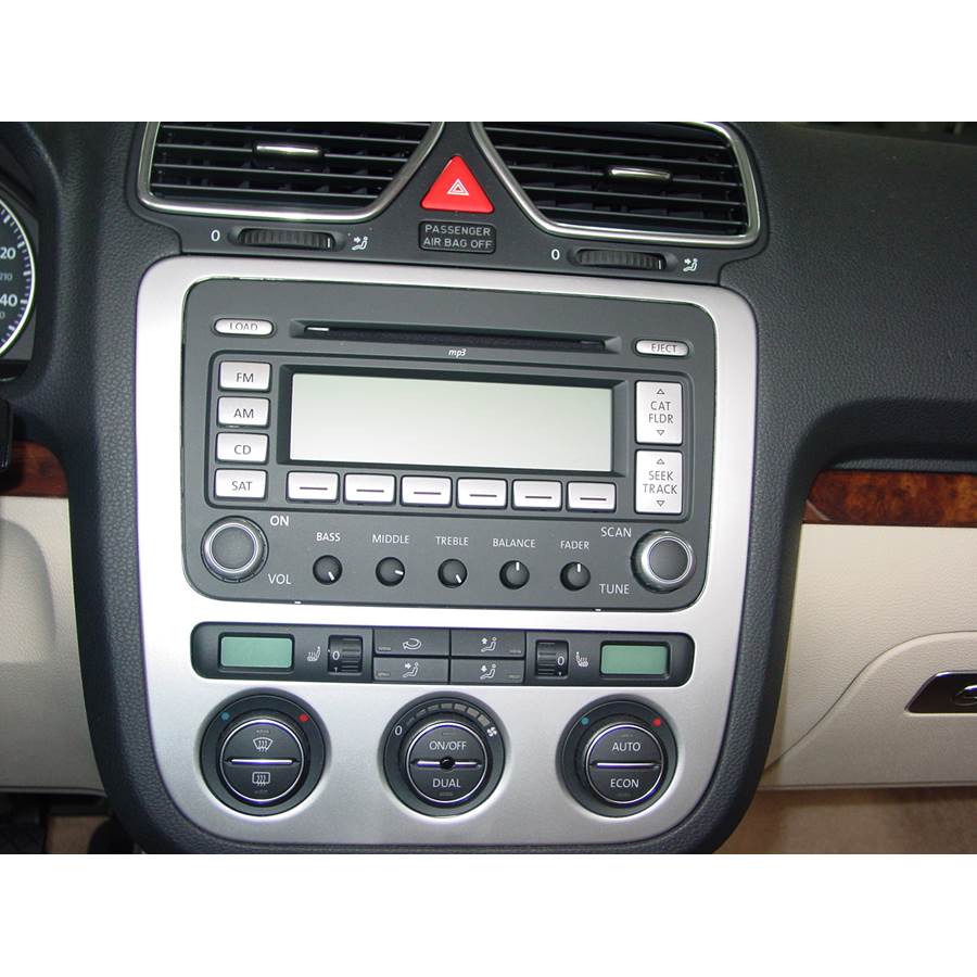2011 Volkswagen Eos Factory Radio