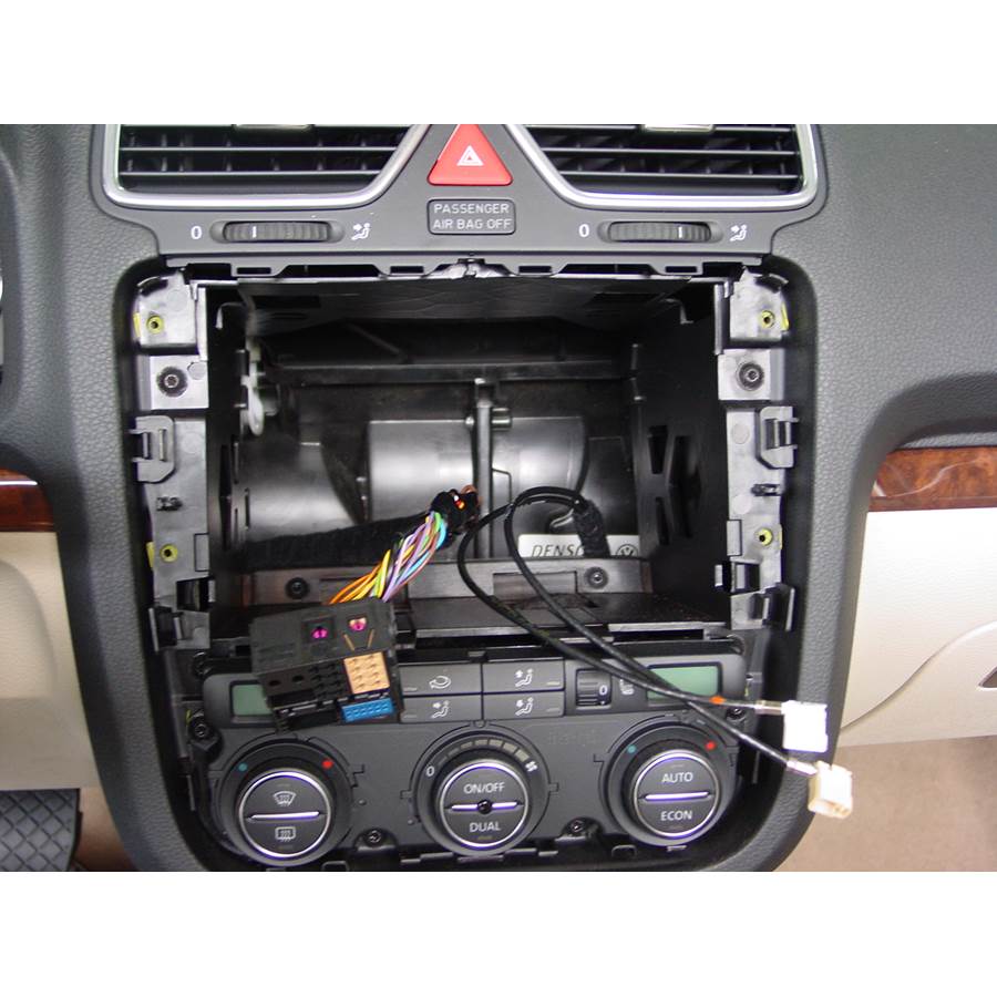 2014 Volkswagen Eos Factory radio removed