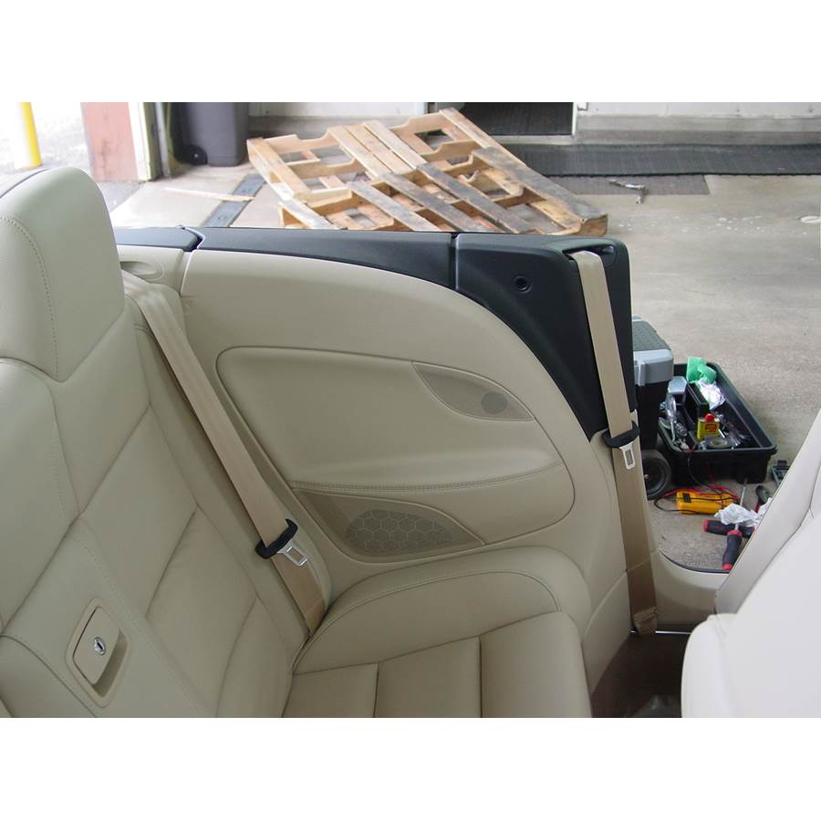 2011 Volkswagen Eos Rear side panel speaker location